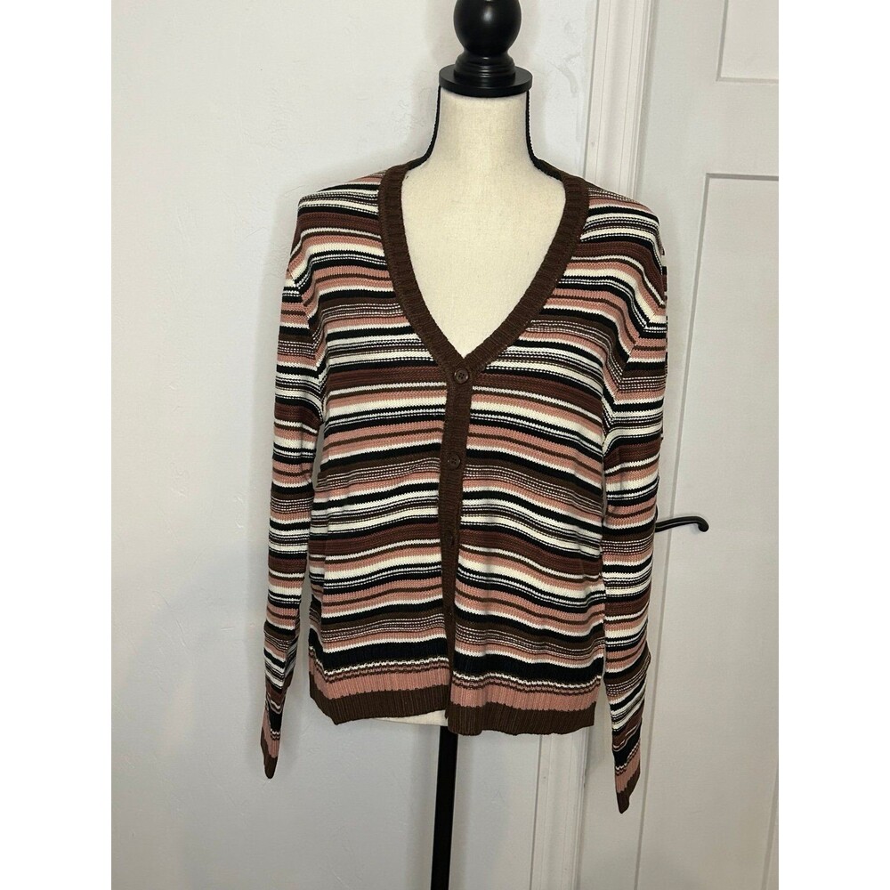 NWT button cardigan size large